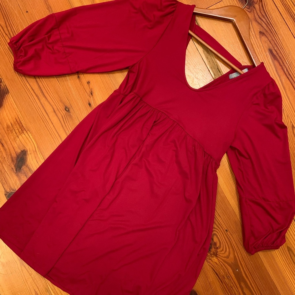 23. Good Luck Gem Tunic / Dress in Ruby - Picture 6 of 9